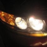 Замена ламп ближнего и дальнего света Hyundai Santa Fe