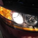 Замена ламп ближнего и дальнего света Hyundai Santa Fe