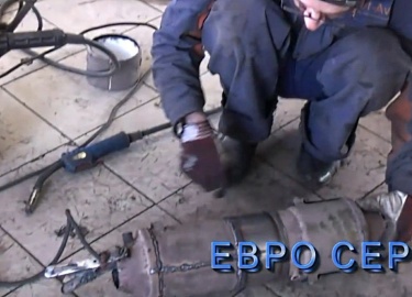 Как произвести замену сажевого фильтра хендай санта фе на универсальный катализатор подробно с фото и видео всё очень наглядно и понятно