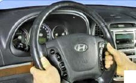 снятие передних подрамников Hyundai Santa Fe