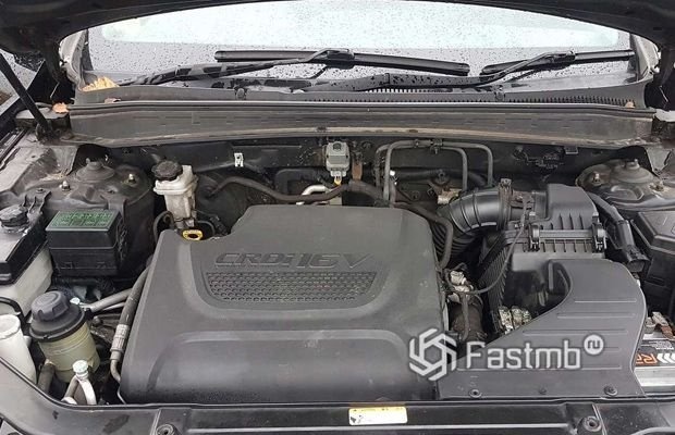 Hyundai Santa Fe 2015, двигатель