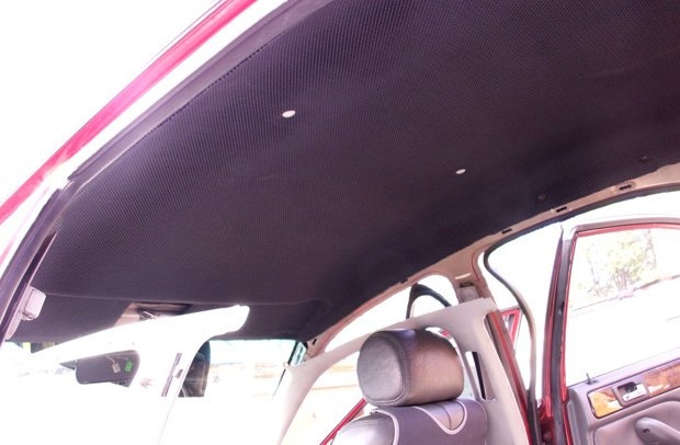 Перетяжка потолка в машину своими руками - пошаговый фотоотчет