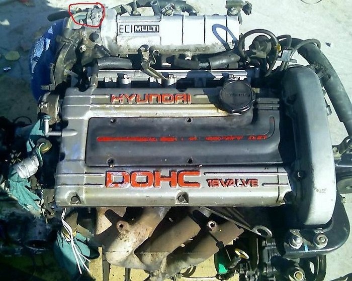 Двигатель Hyundai Elantra G4CR