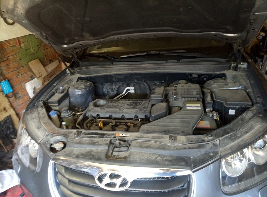 двигатель Hyundai Santa Fe 2,4 л. G4KE